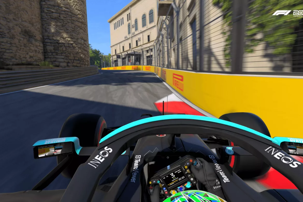F1 2021 Baku Setup