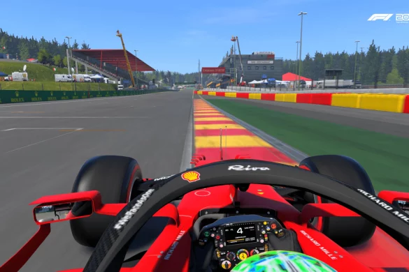 F1 2021 Belgien Setup